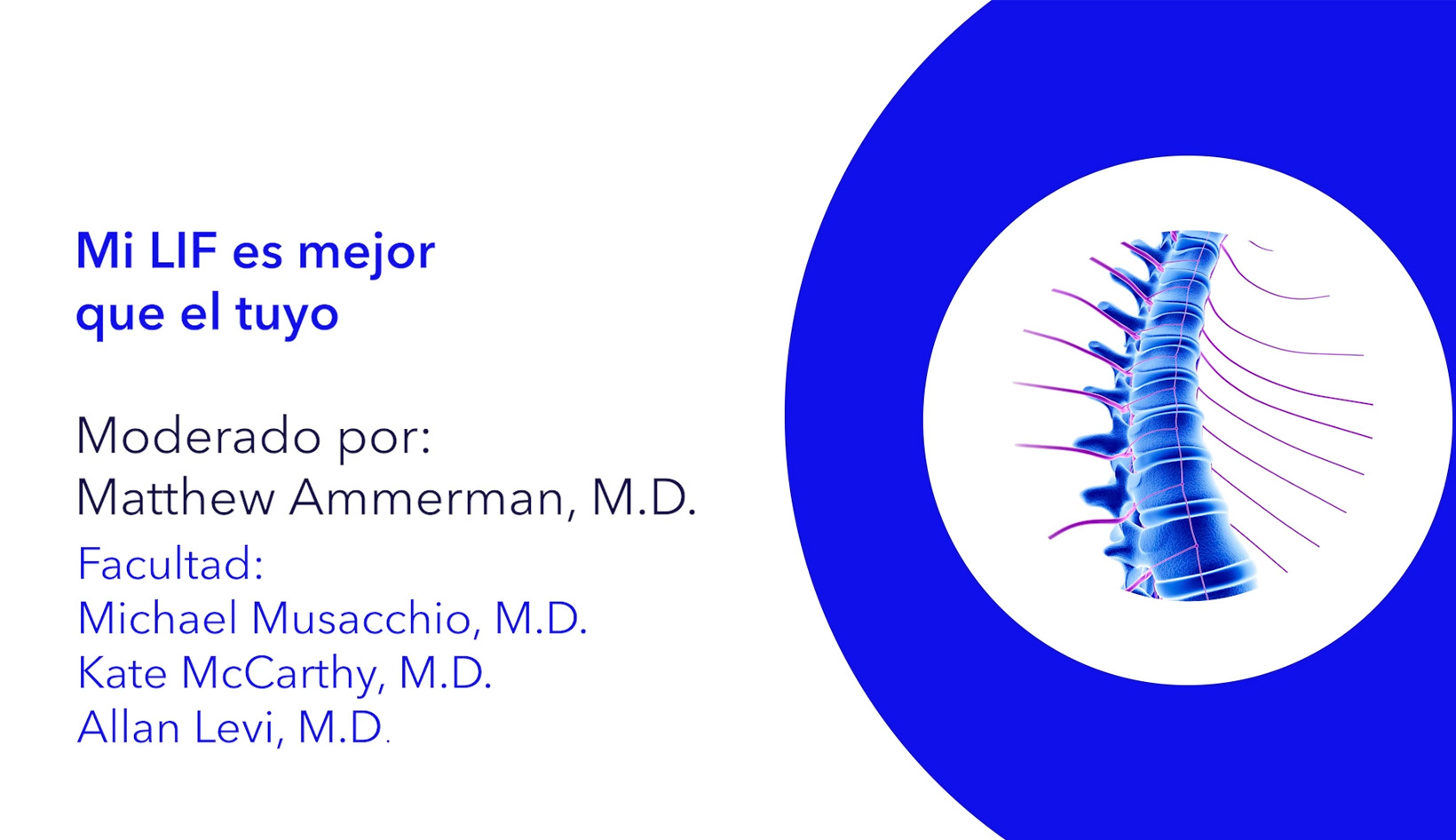 Conferencia: Mi LIF es mejor que el tuyo