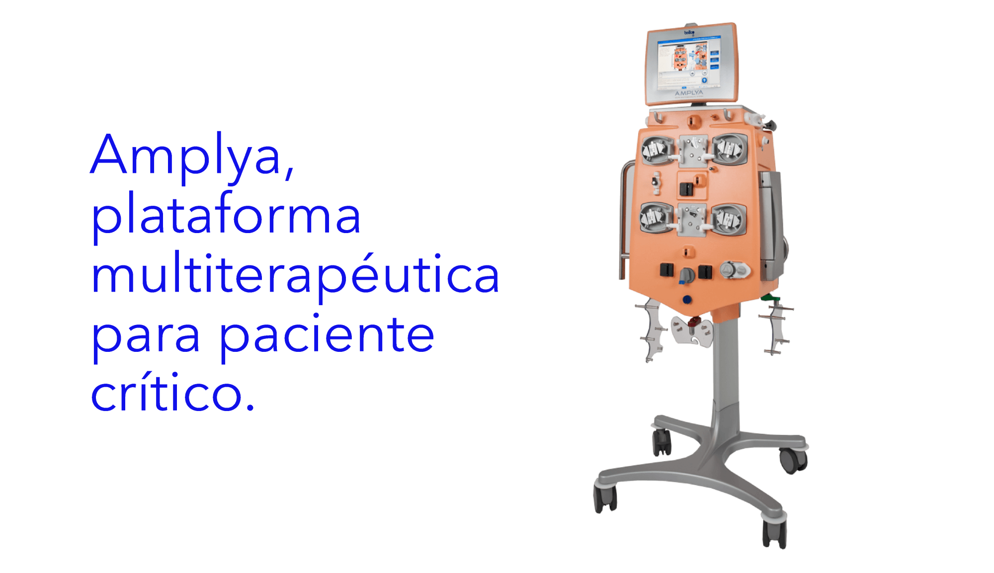 Amplya, plataforma multiterapéutica para paciente crítico