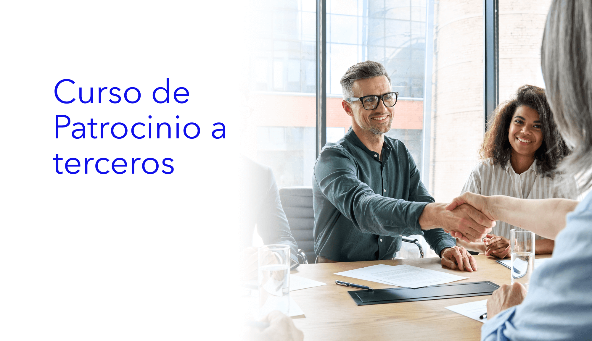 Curso de patrocinio de terceros