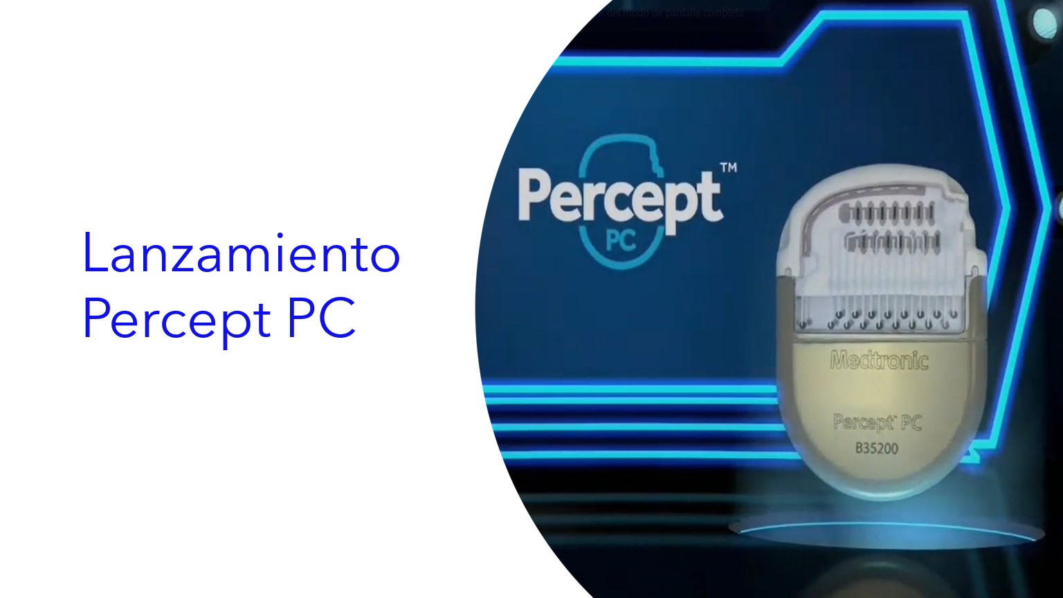 Lanzamiento Percept PC . |  Perceba o lançamento do PC . | Percept PC Launch .