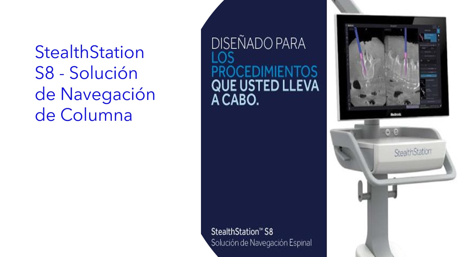 StealthStation S8 - Solución de Navegación de Columna | StealthStation S8 - Solução de navegação em colunas | StealthStation S8 - Column Navigation Solution