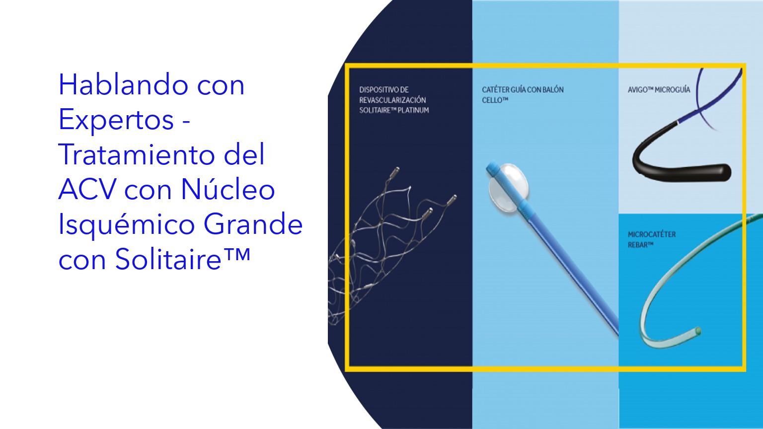 Hablan los Expertos - Tratamiento del ACV con Núcleo Isquémico con Solitaire™|Especialistas falam - Tratamento de AVC isquêmico central com Solitaire™|Experts Speak - Core Ischemic Stroke Treatment with Solitaire™